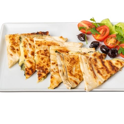 White Cheese and Kashar Gozleme